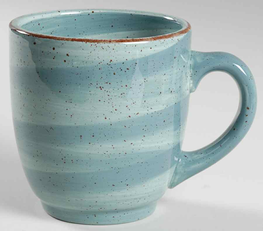 Twist Teal Mug by Hausenware-1