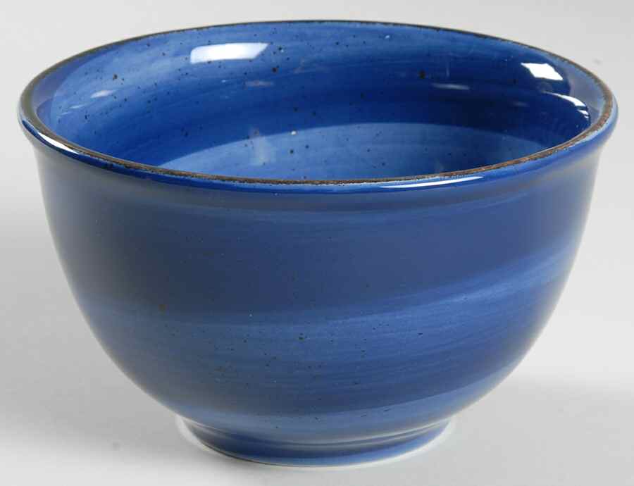 Twist Dark Blue Soup/Cereal Bowl by Hausenware-1