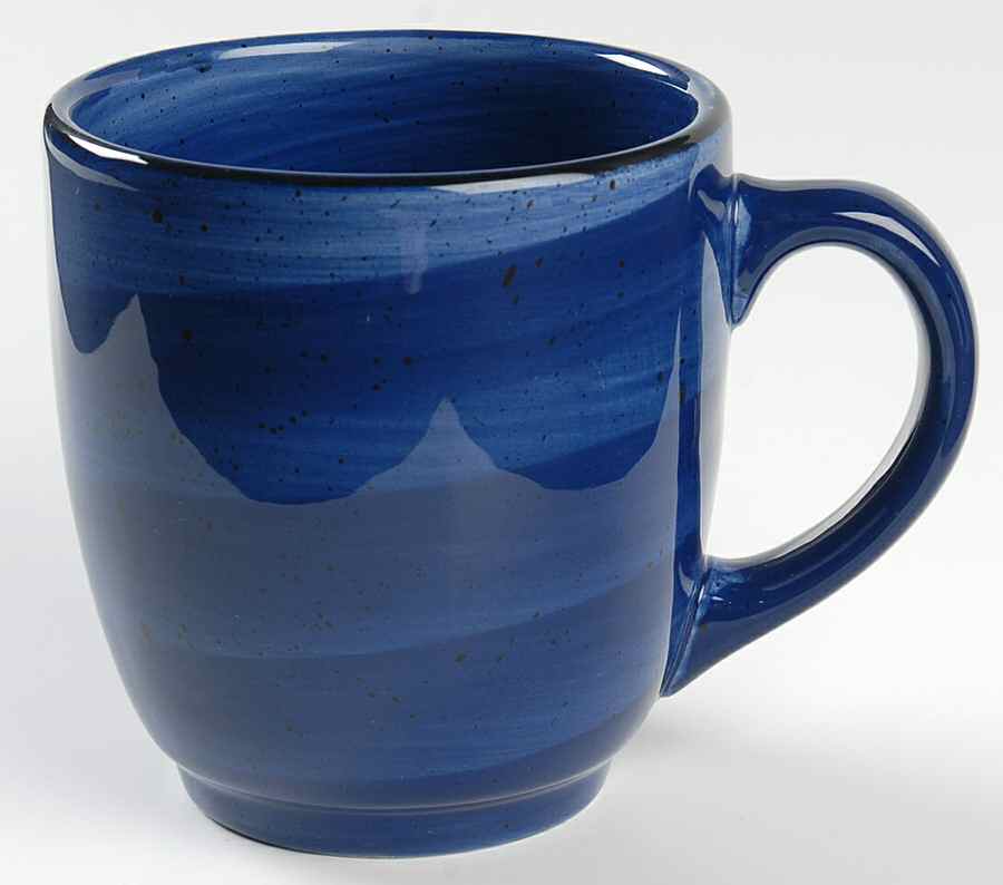 Twist Dark Blue Mug by Hausenware-1