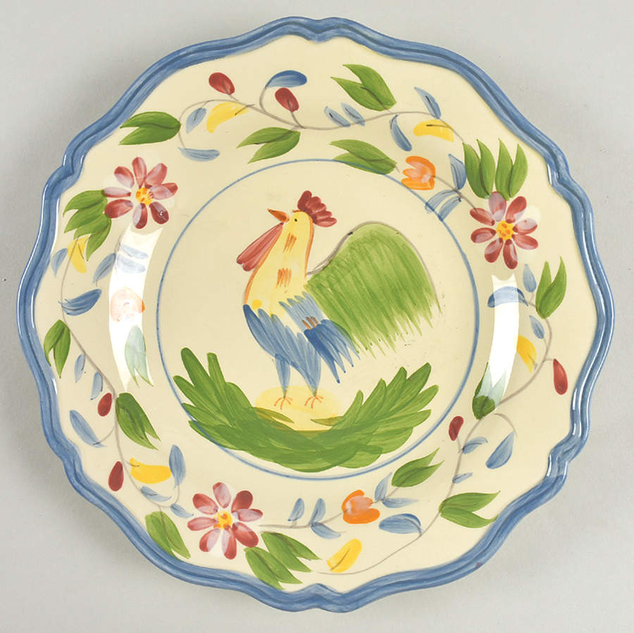 HMA4 Salad Plate by Home Accents-1