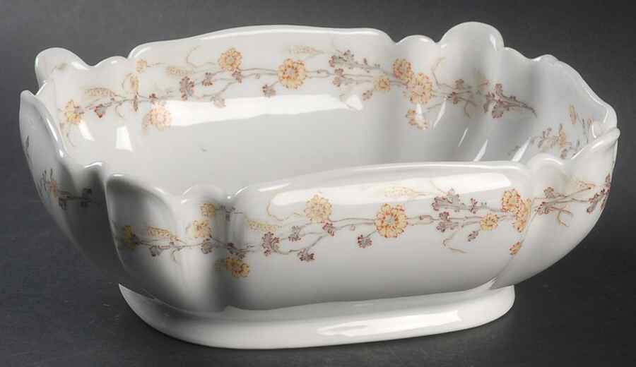 Schleiger 43-3 Rectangular Vegetable Bowl No Lid by Haviland-1