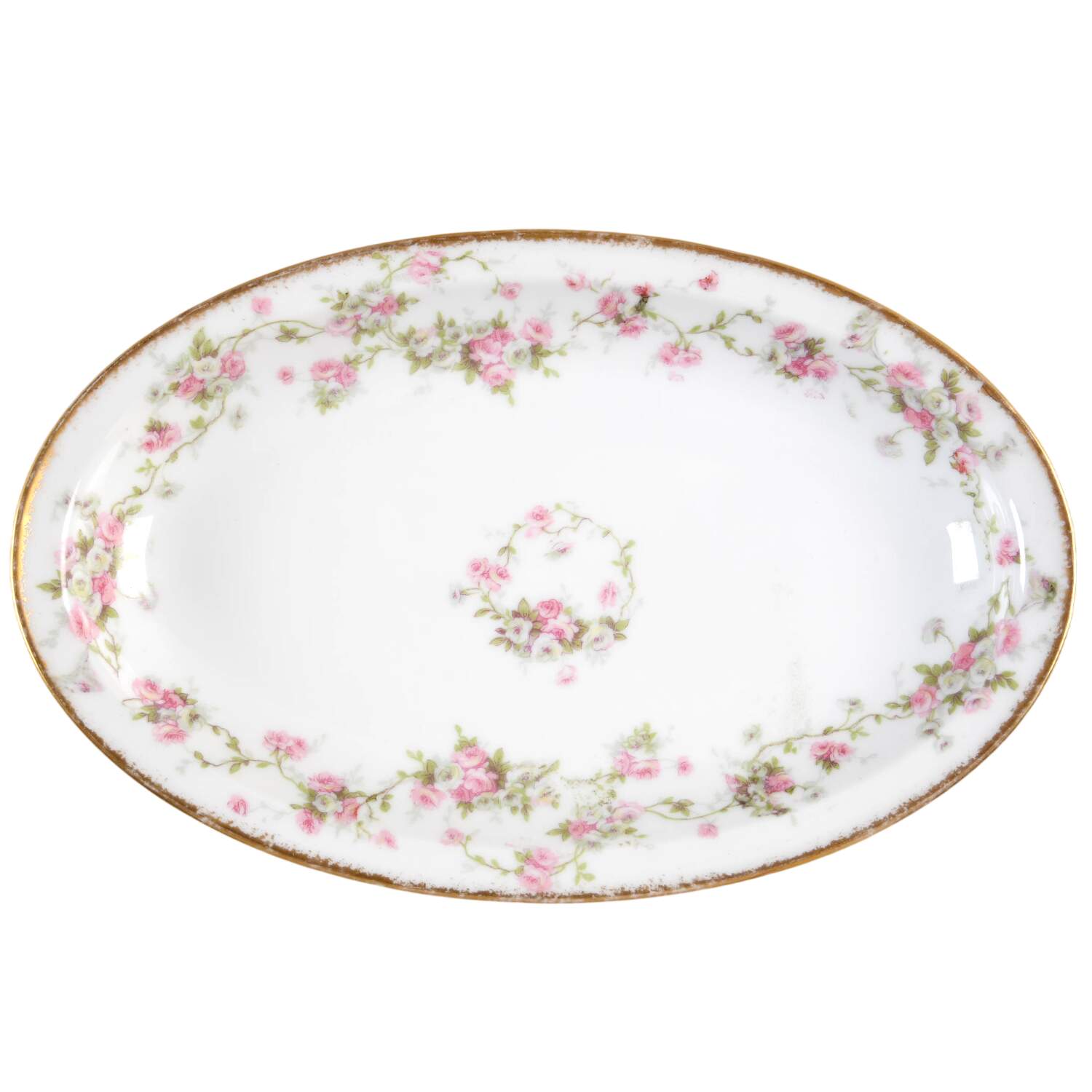 Schleiger 1246-8 9" Oval Serving Platter by Haviland-1