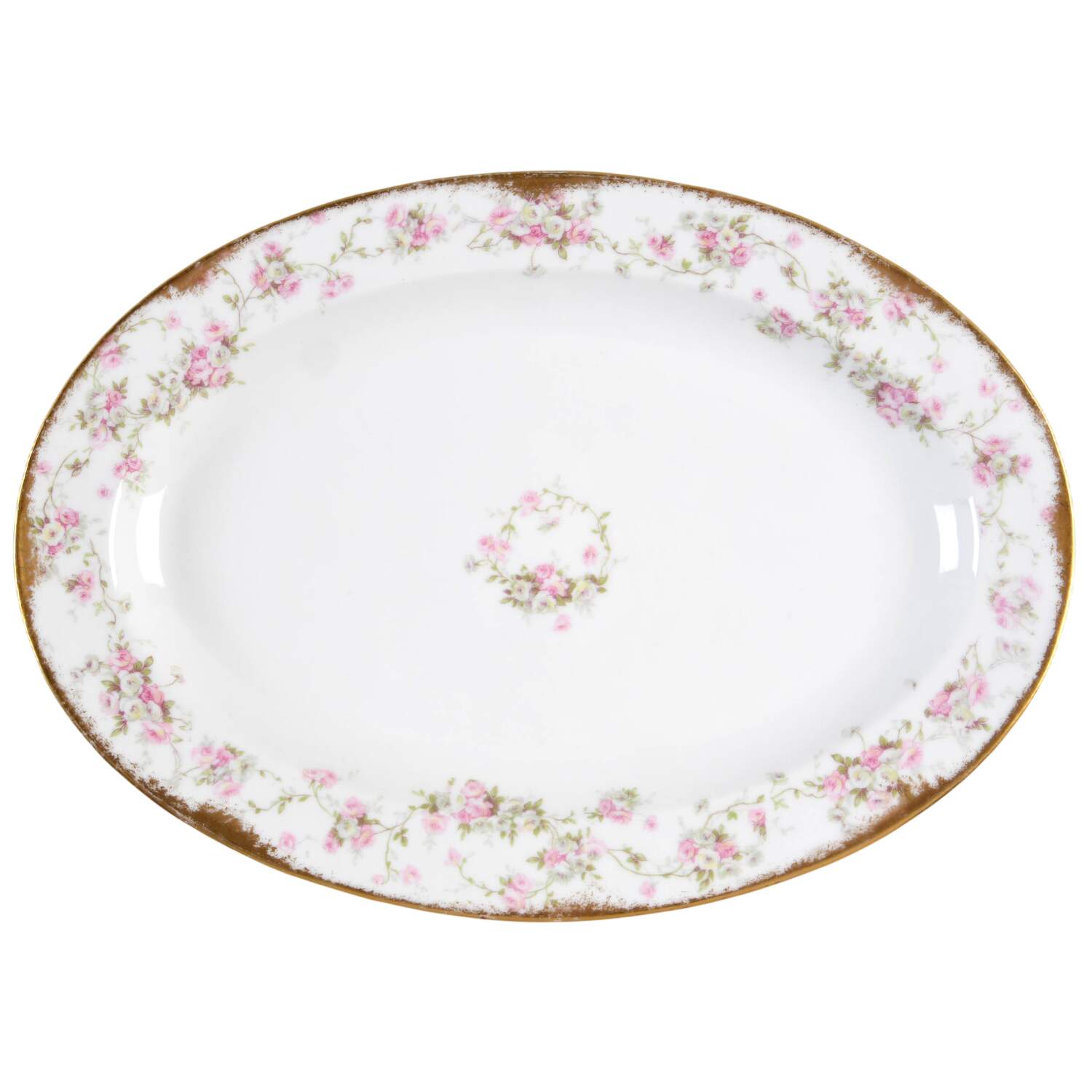 Schleiger 1246-8 11" Oval Serving Platter by Haviland-1