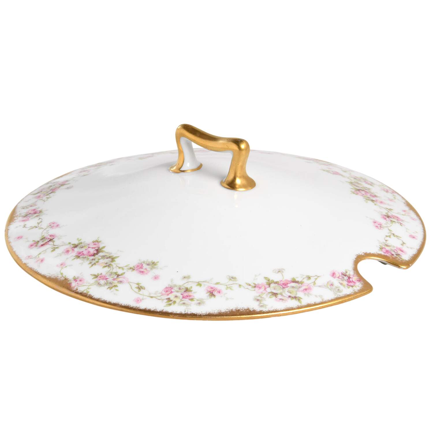 Schleiger 1246-8 Lid for Round Vegetable by Haviland-1
