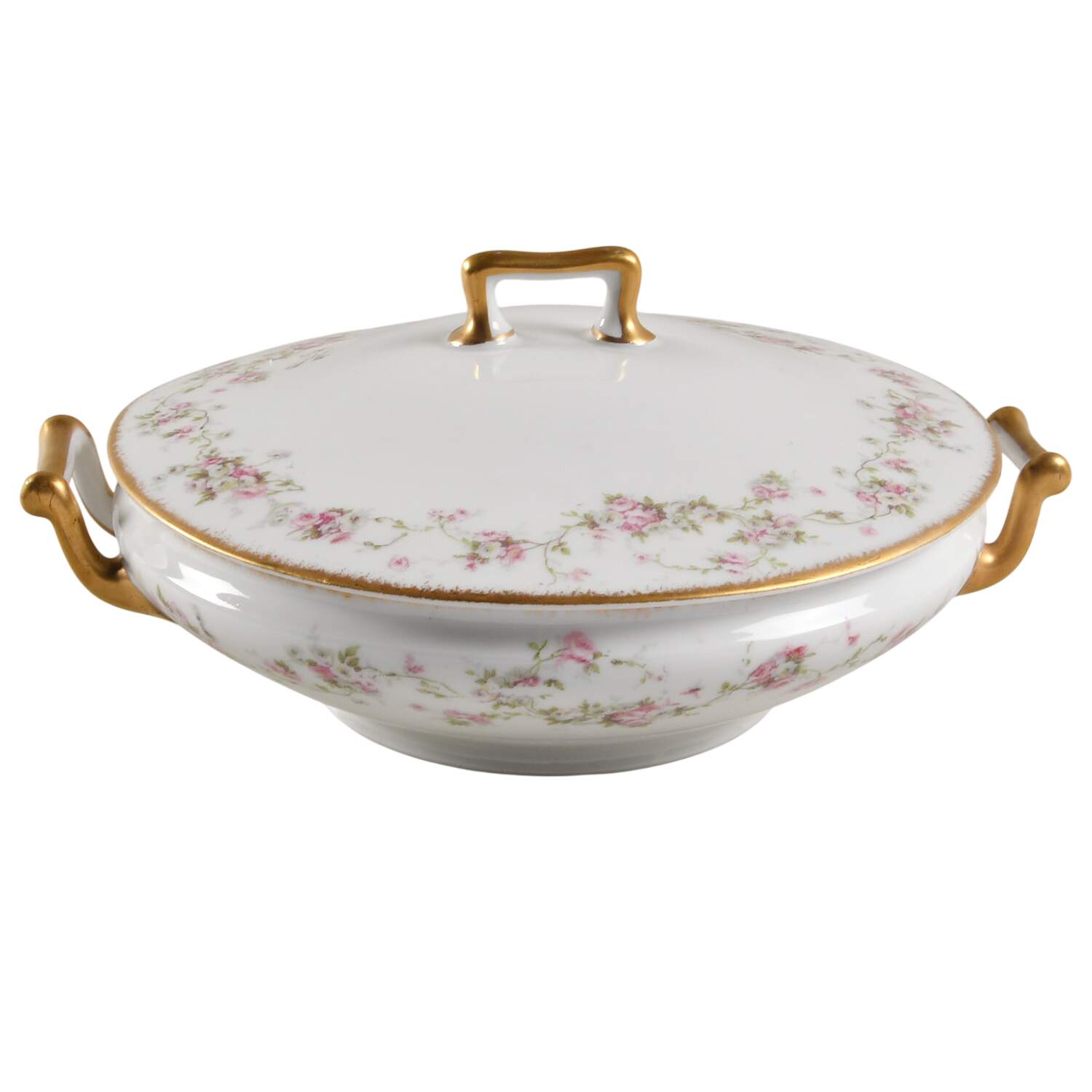 Schleiger 1246-8 Round Covered Vegetable by Haviland-1