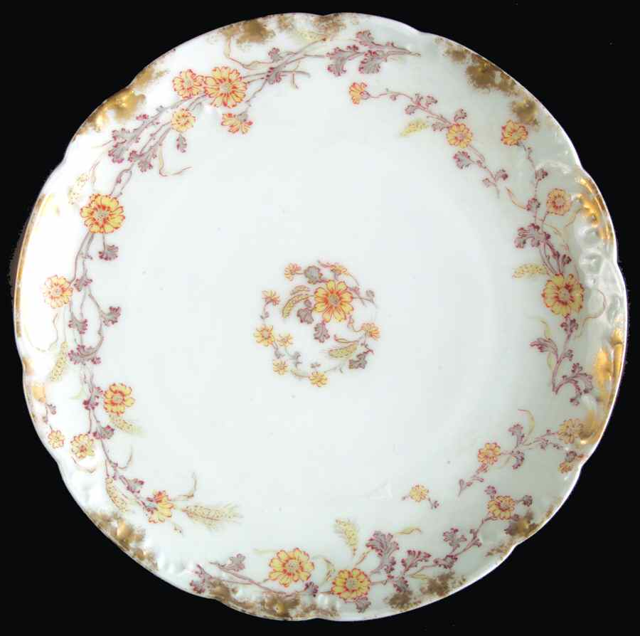 Schleiger 43-4 Coupe Salad Plate by Haviland-1