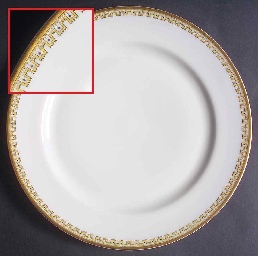 Schleiger 962-1 Dinner Plate by Haviland-1