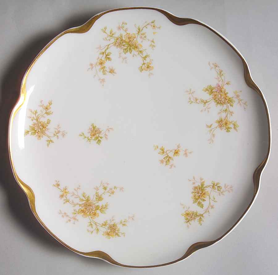 Schleiger 1164-1 Coupe Salad Plate by Haviland-1