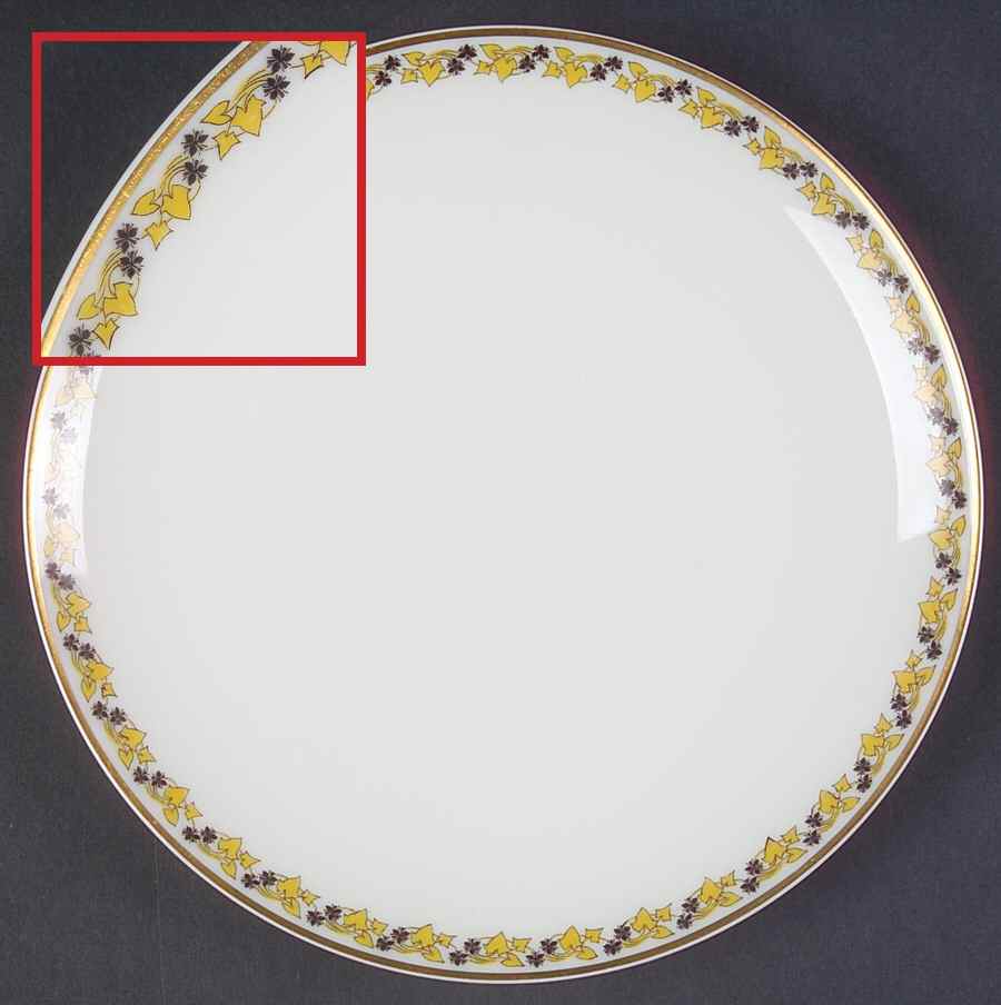H3496 Coupe Salad Plate by Haviland-1