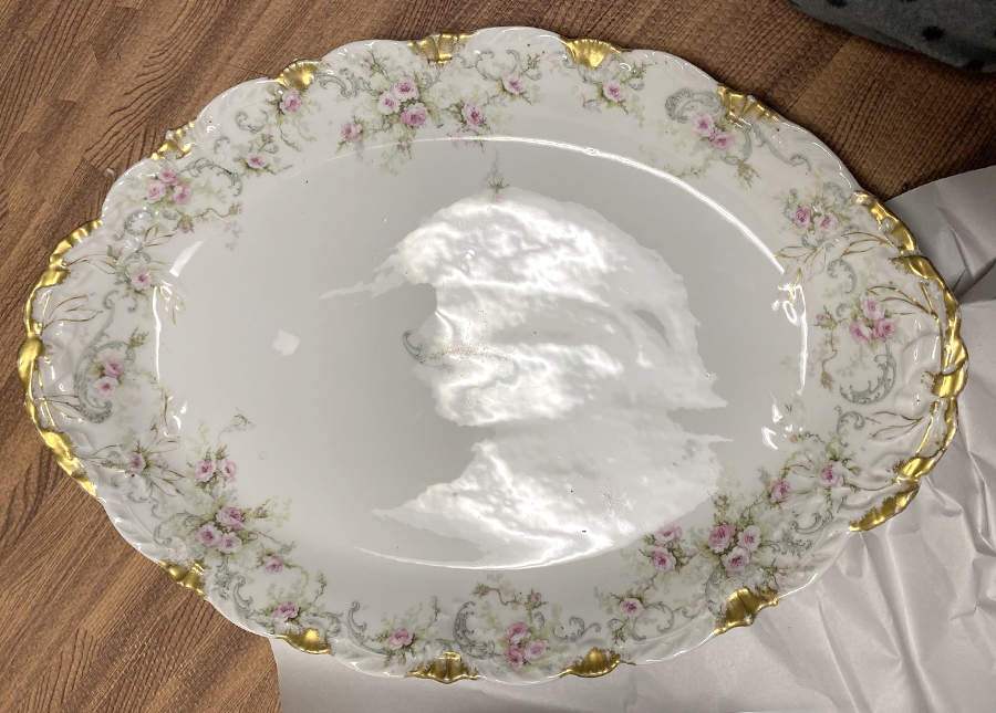 Schleiger 312-6 18" Oval Serving Platter by Haviland-1