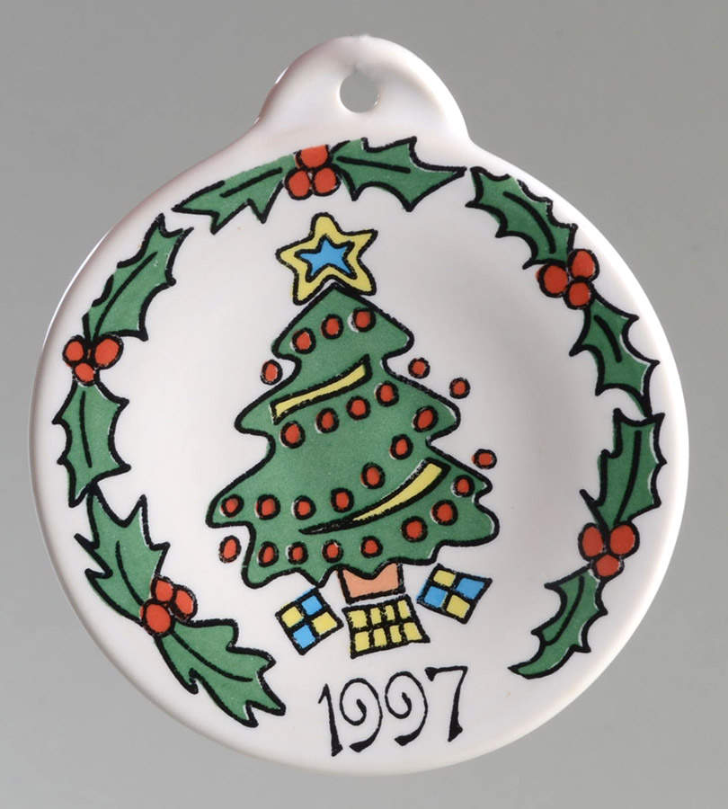Fiesta Accessories 1997 Annual Ornament by Homer Laughlin -1