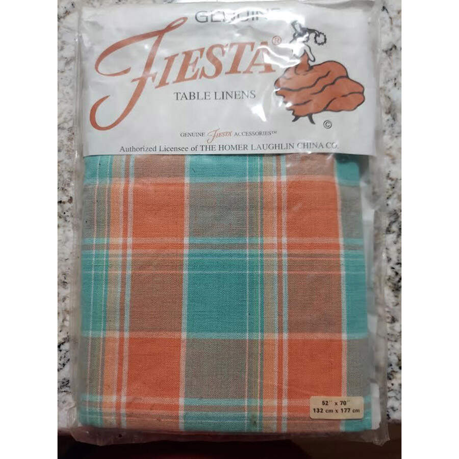 Fiesta Accessories 52" x 70" Rectangular Tablecloth by Homer Laughlin -1