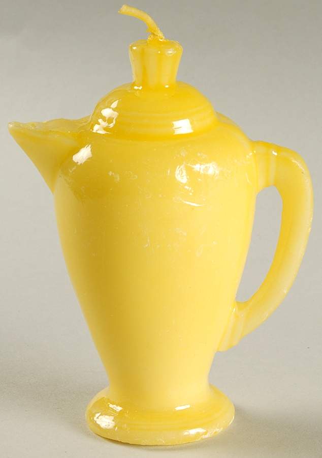Fiesta Accessories Coffee Pot Candle by Homer Laughlin -1