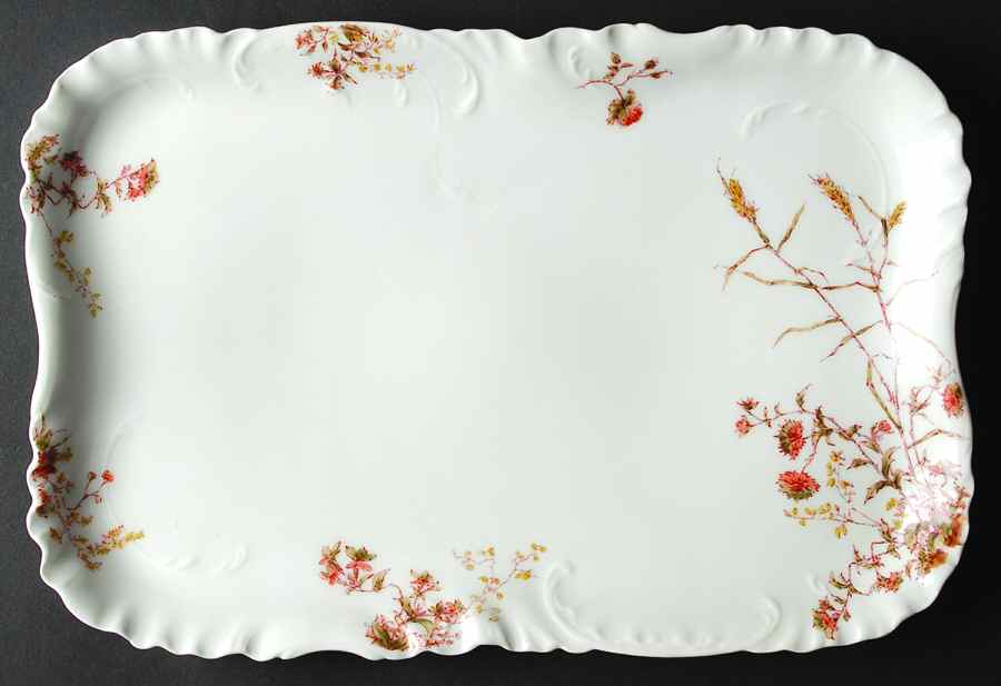 Schleiger 1157-4 12" Rectangular Serving Platter by Haviland-1