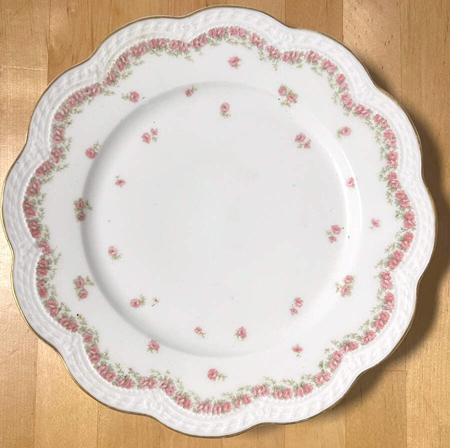 H3864 Luncheon Plate by Haviland-1
