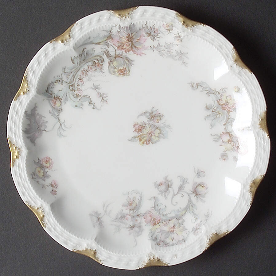 Schleiger 235-6 Coupe Salad Plate by Haviland-1