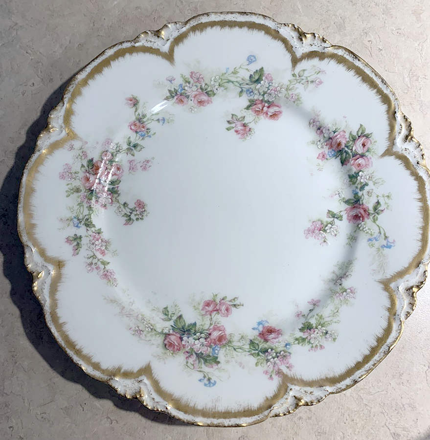 Schleiger 1150-2 Luncheon Plate by Haviland-1