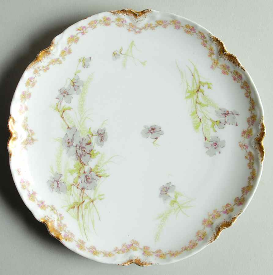 Schleiger 254-6 Coupe Salad Plate by Haviland-1