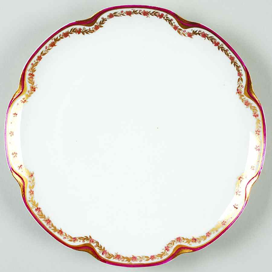 H3869 Coupe Luncheon Plate by Haviland-1