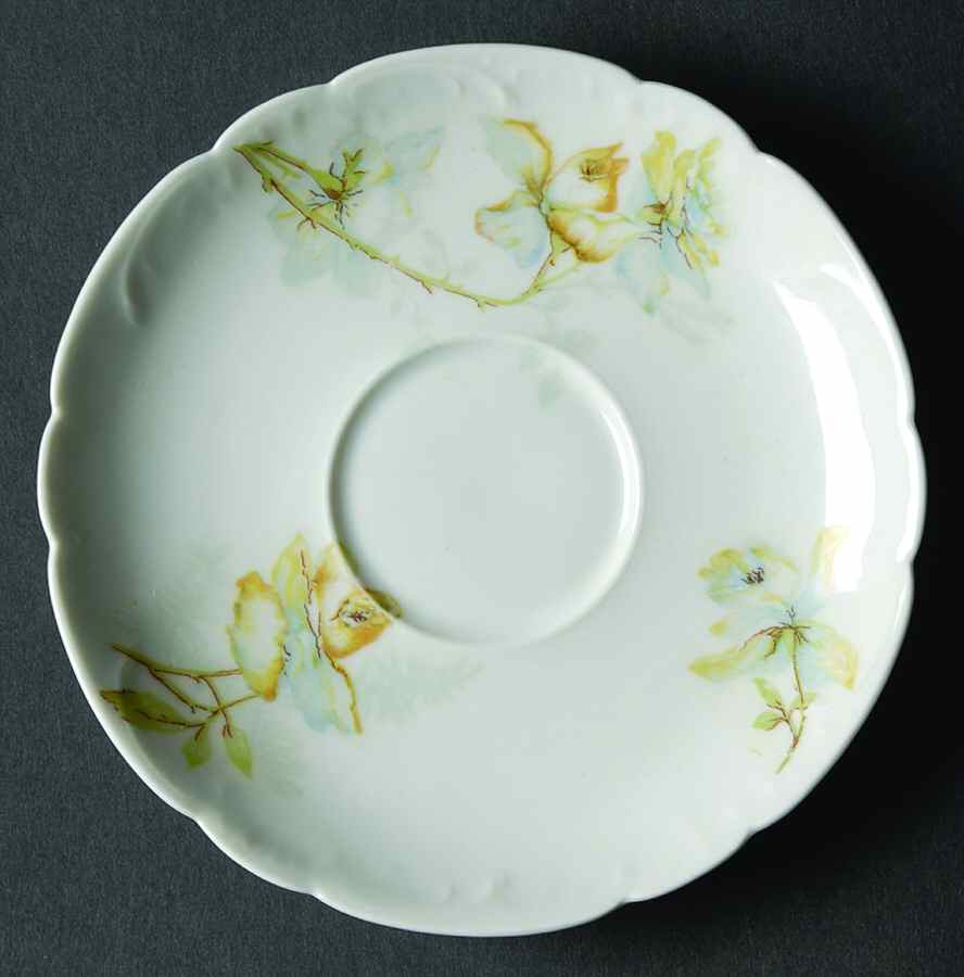 Schleiger 1234 Saucer for Flat Cup by Haviland-1