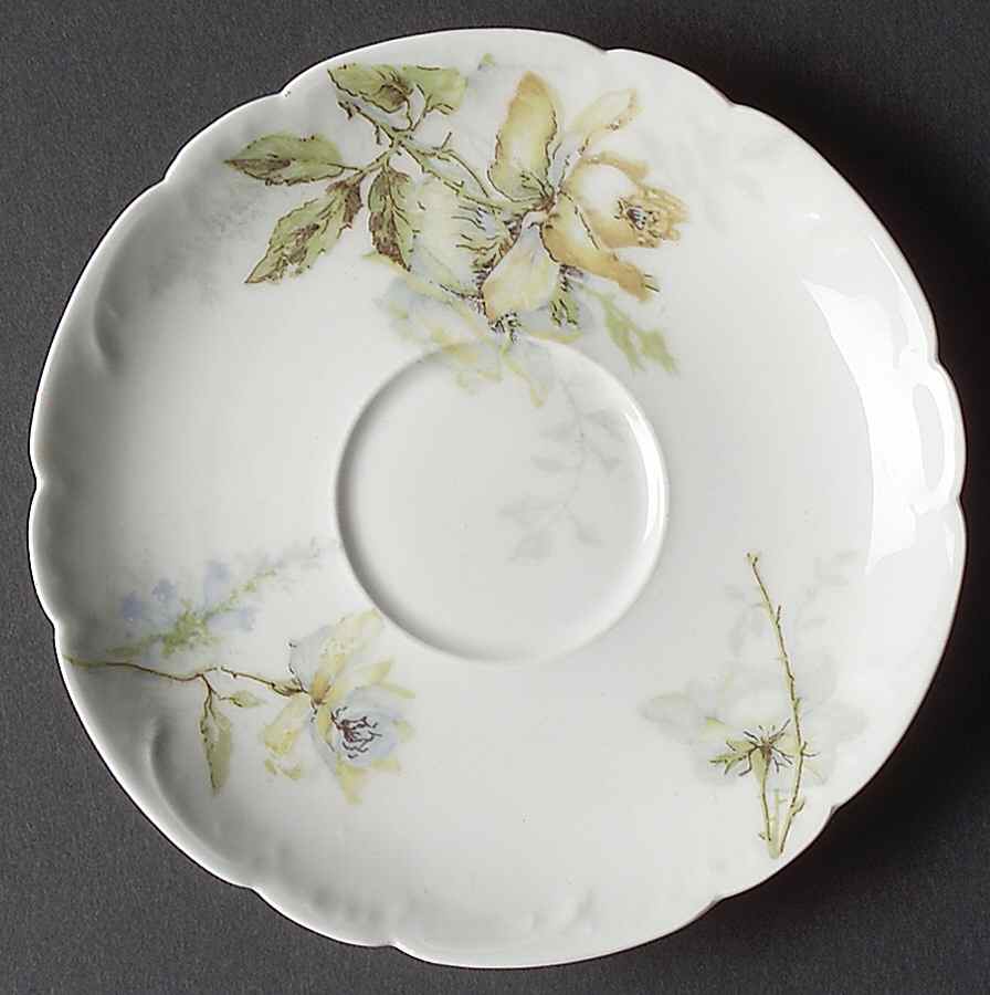 Schleiger 1234 Saucer for Flat Cup by Haviland-1