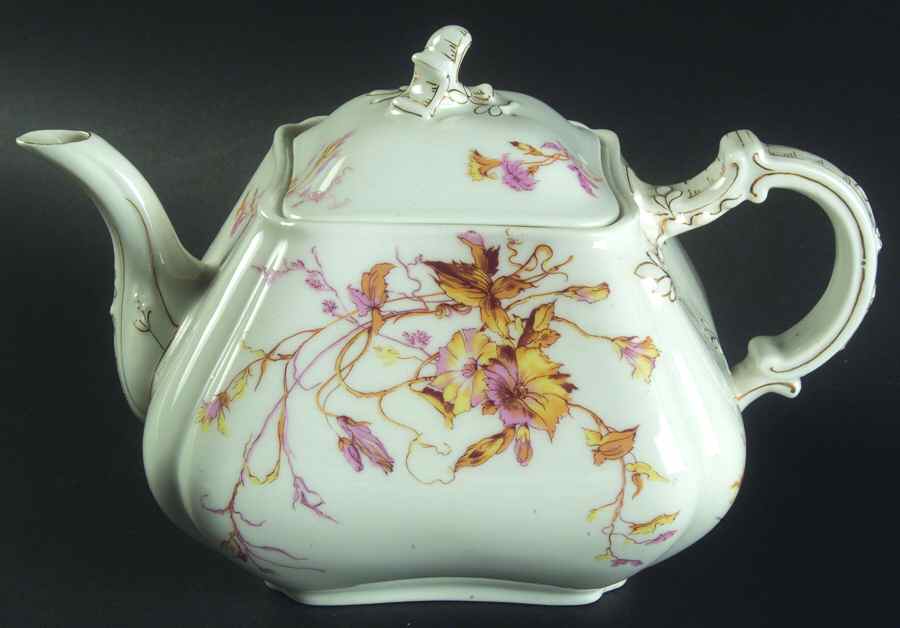 Schleiger 1152-26 Teapot & Lid by Haviland-1