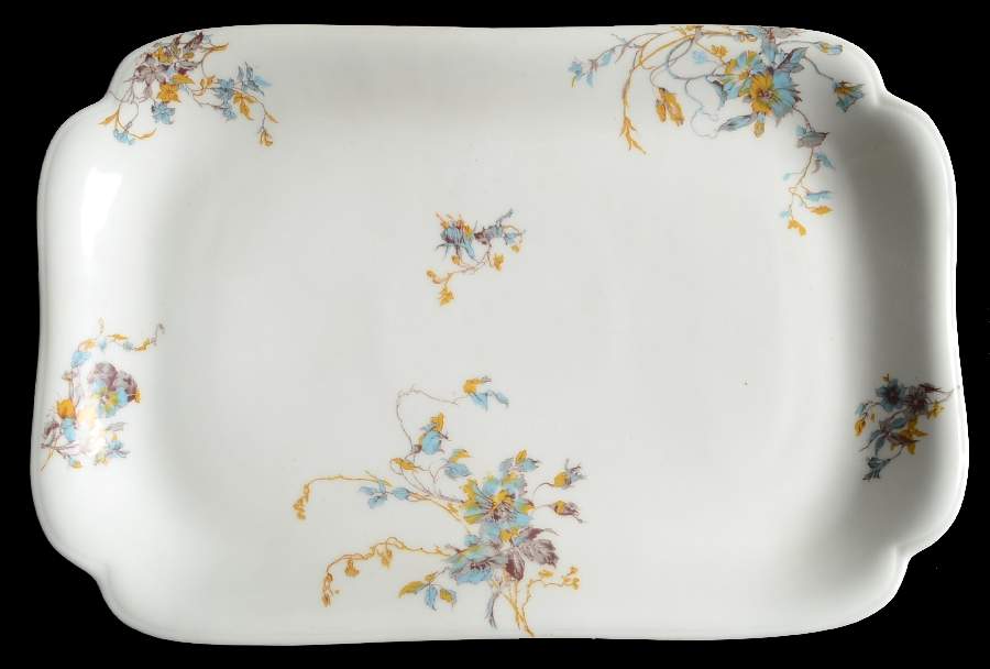 Schleiger 1152-29 14" Rectangular Serving Platter by Haviland-1