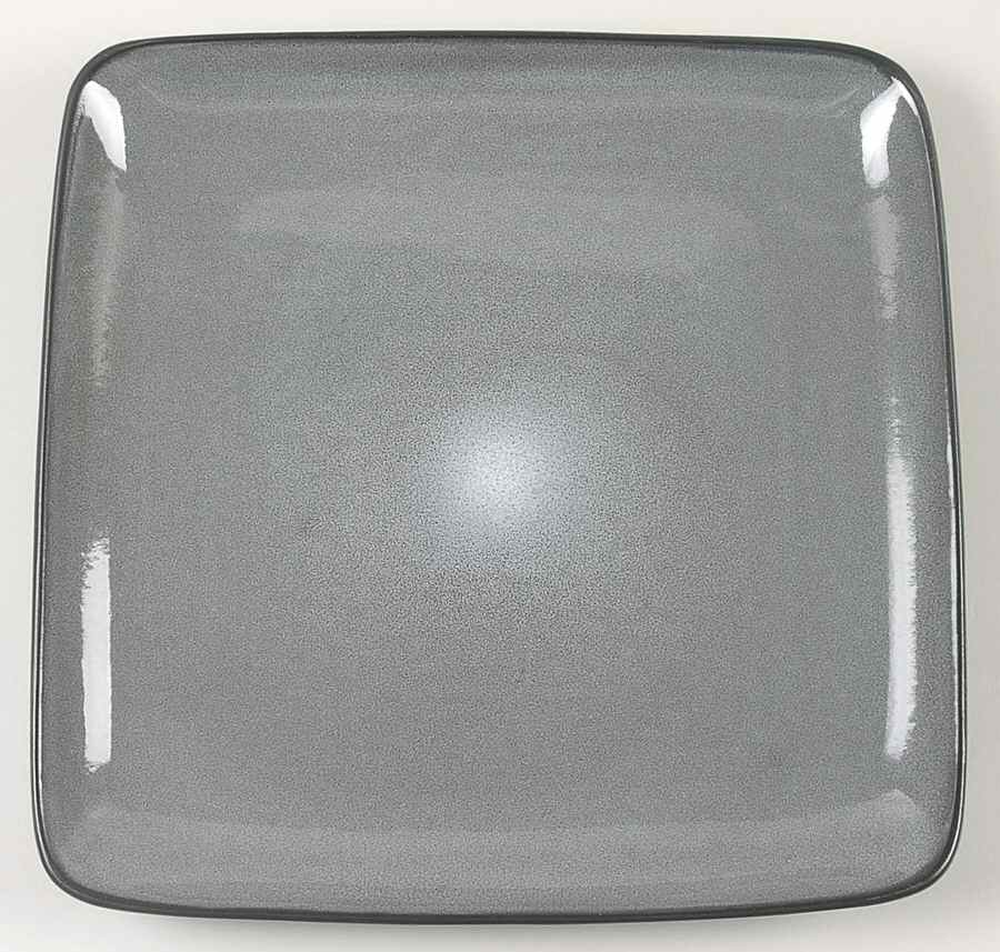 Rave Cool Grey Dinner Plate by Home Trends-1