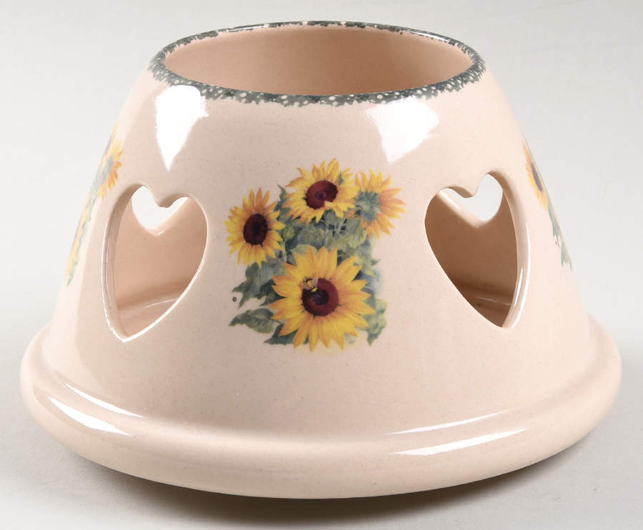 Sunflower Ceramic Shade for Glass Candle Jar by Home & Garden Party-1