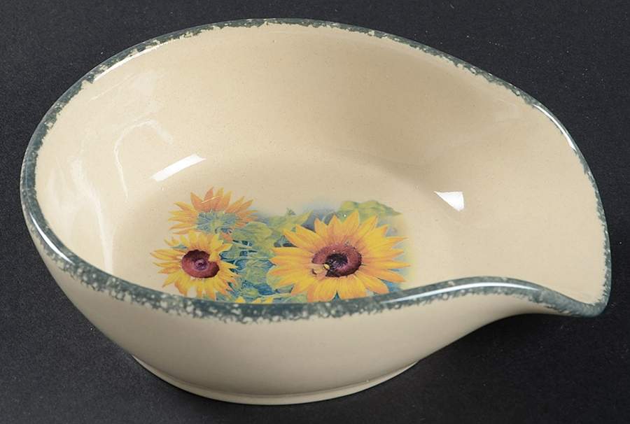Sunflower Spoon Rest/Holder (Holds 1 Spoon) by Home & Garden Party-1