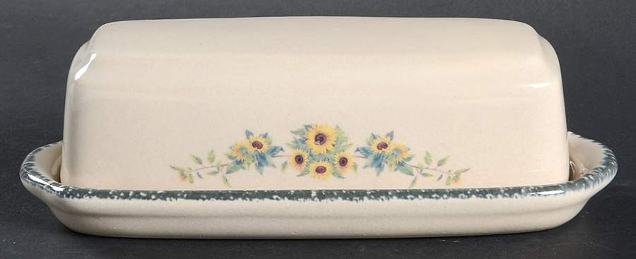 Sunflower 1/4 Lb Covered Butter by Home & Garden Party-1