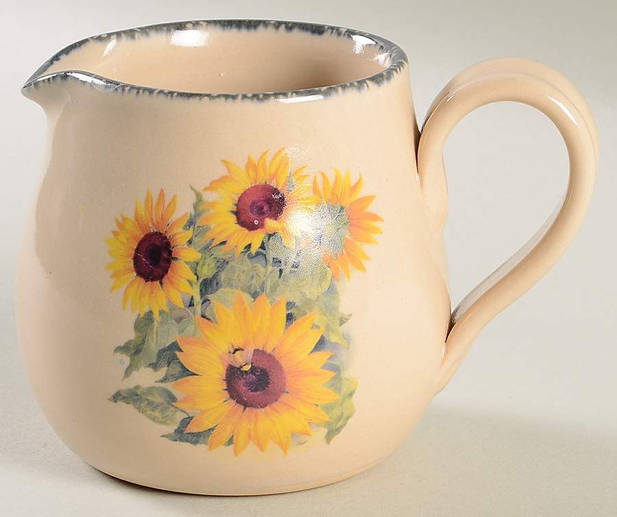 Sunflower Oversize Creamer by Home & Garden Party-1