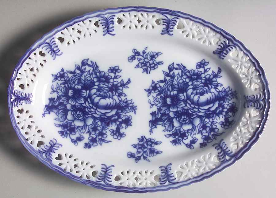 HOQ1 10" Oval Serving Platter by Home Essentials-1