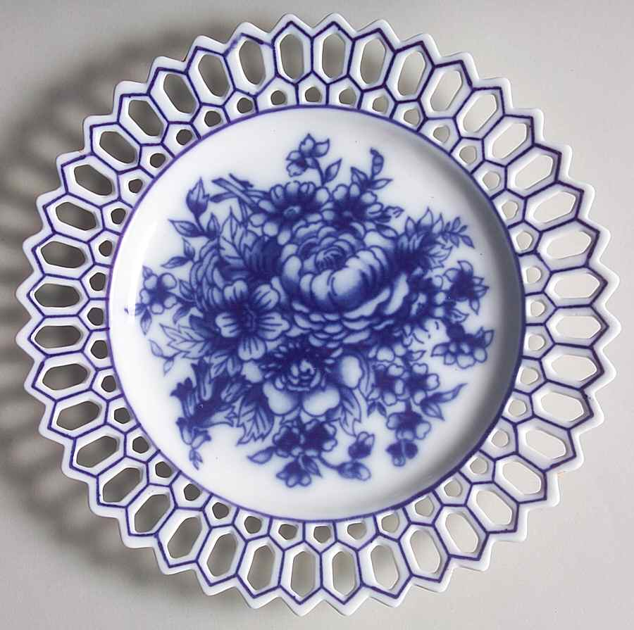HOQ1 Pierced Edge Salad Plate by Home Essentials-1