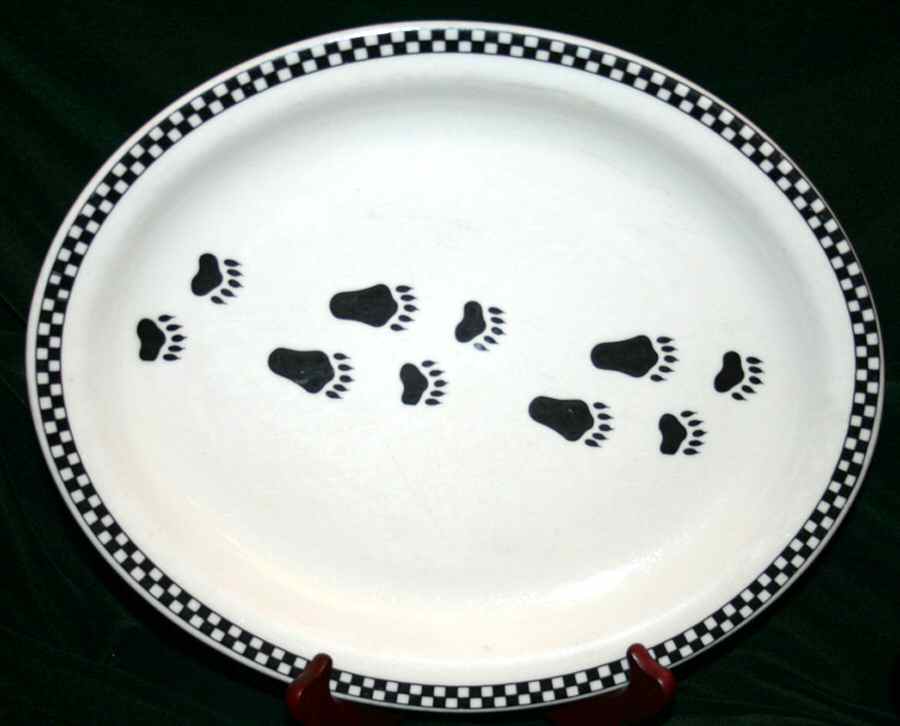 HLC3783 12" Oval Serving Platter by Homer Laughlin -1