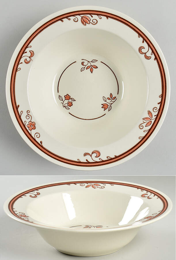 HLC2605 9" Round Vegetable Bowl by Homer Laughlin -1