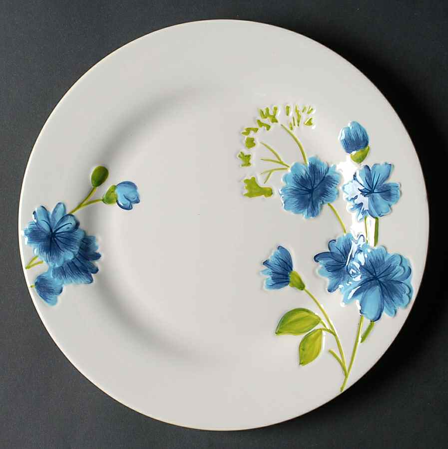 Garden Bouquet Salad/Dessert Plate by Homestudio-1