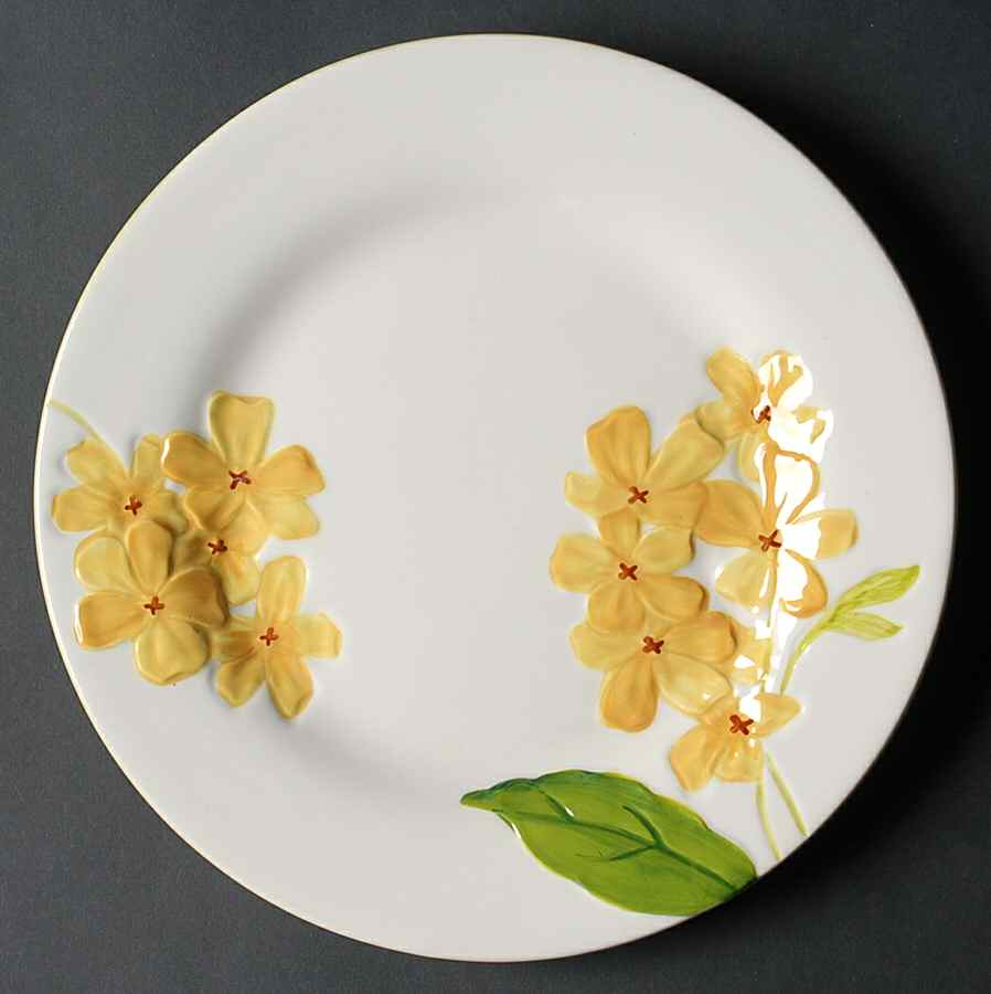 Garden Bouquet Salad/Dessert Plate by Homestudio-1