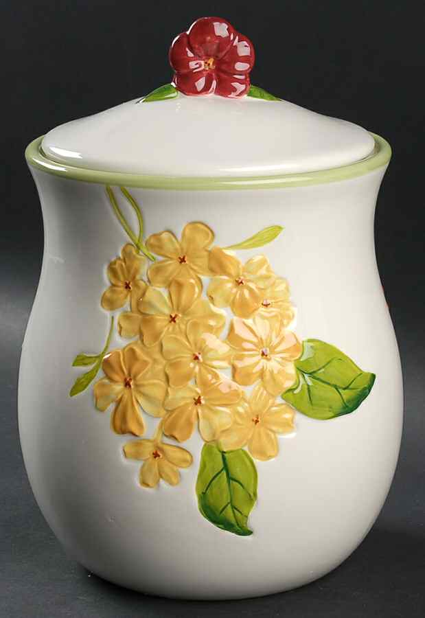 Garden Bouquet Cookie Jar & Lid by Homestudio-1