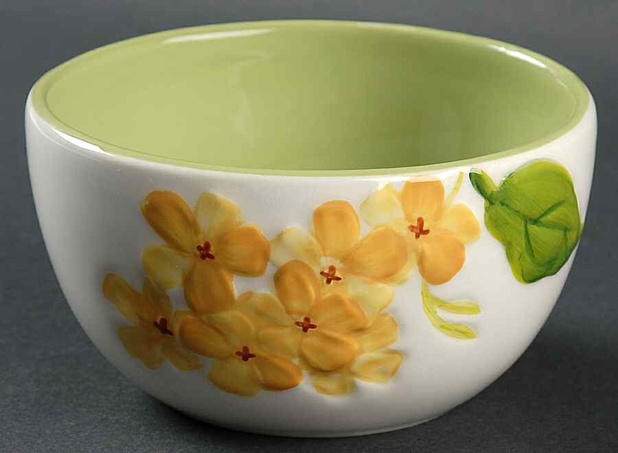 Garden Bouquet Oatmeal Bowl by Homestudio-1