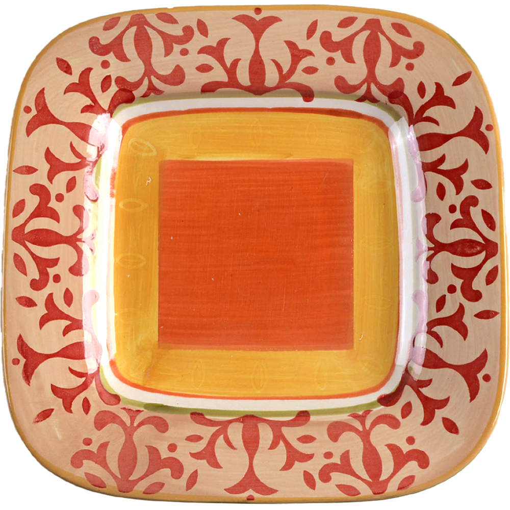 American Simplicity Villa Square Salad Plate by Home-1