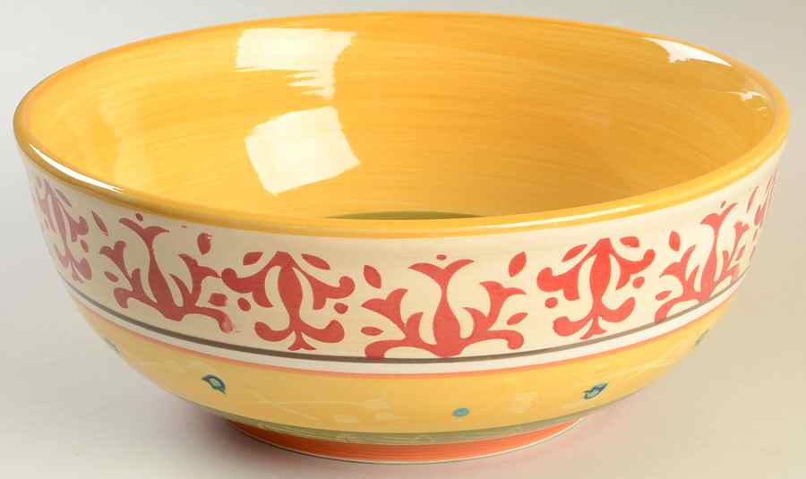 American Simplicity Villa 11" Round Serving Bowl by Home-1