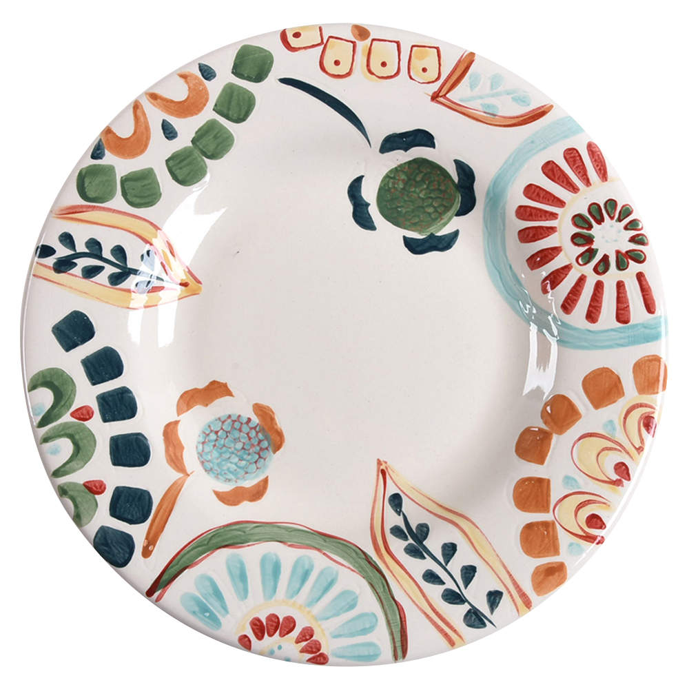 Zinnia Salad Plate by Home-1