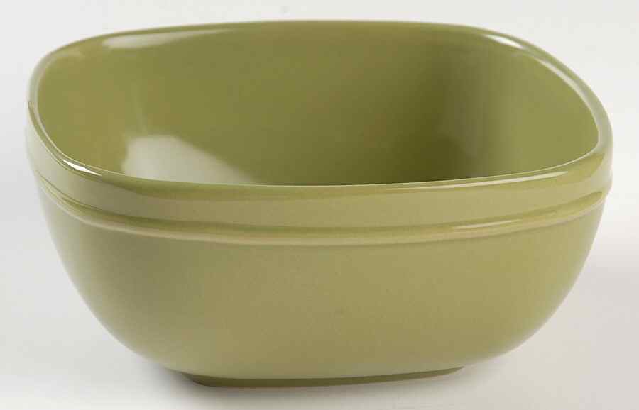 Canopy Pea Pod (Square) Soup/Cereal Bowl by Home Trends-1