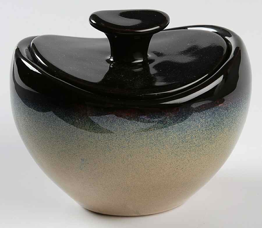 Mosaic Tile Sugar Bowl & Lid by Home Trends-1