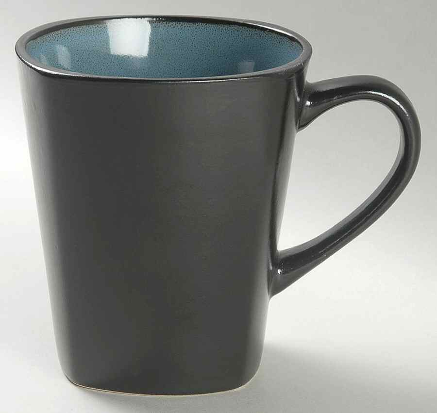 Rave Sky Blue (Square) Mug by Home Trends-1
