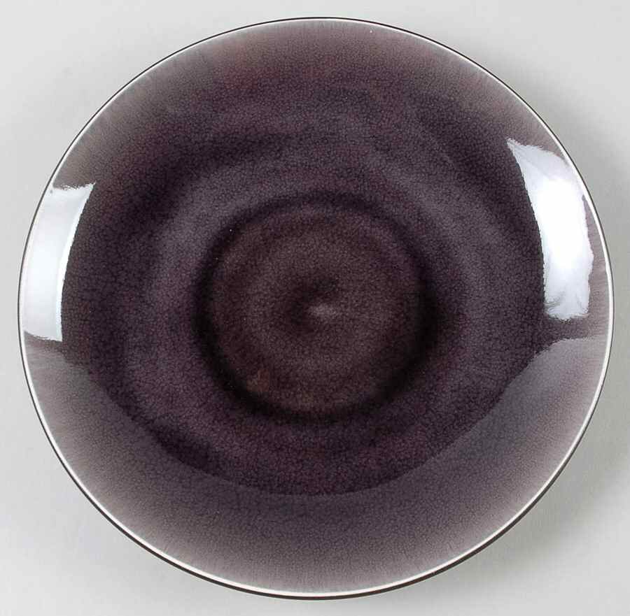 Zazen Purple Salad Plate by Home-1