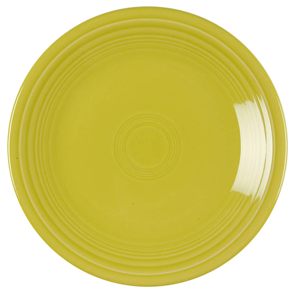 Fiesta Lemongrass (Intro 2009) Salad Plate by Homer Laughlin -1