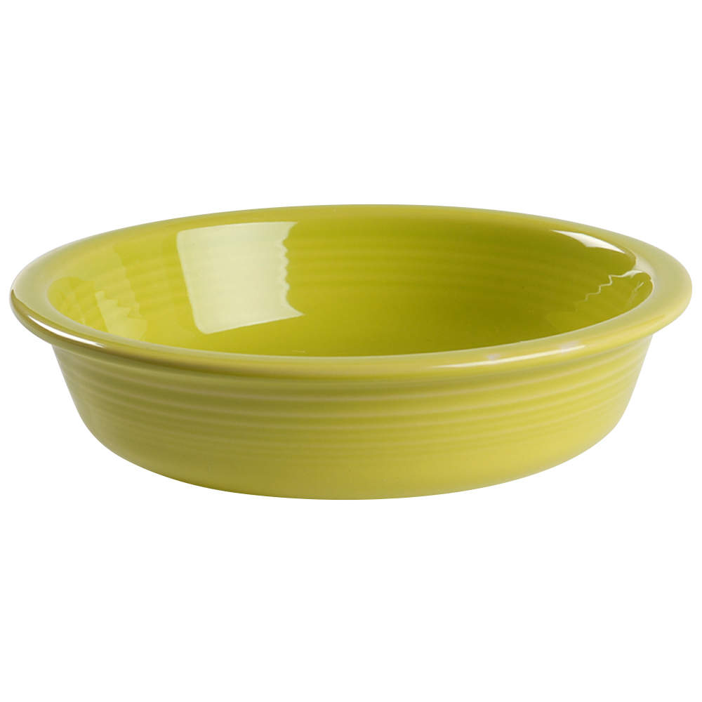 Fiesta Lemongrass (Intro 2009) Coupe Soup Bowl by Homer Laughlin -1