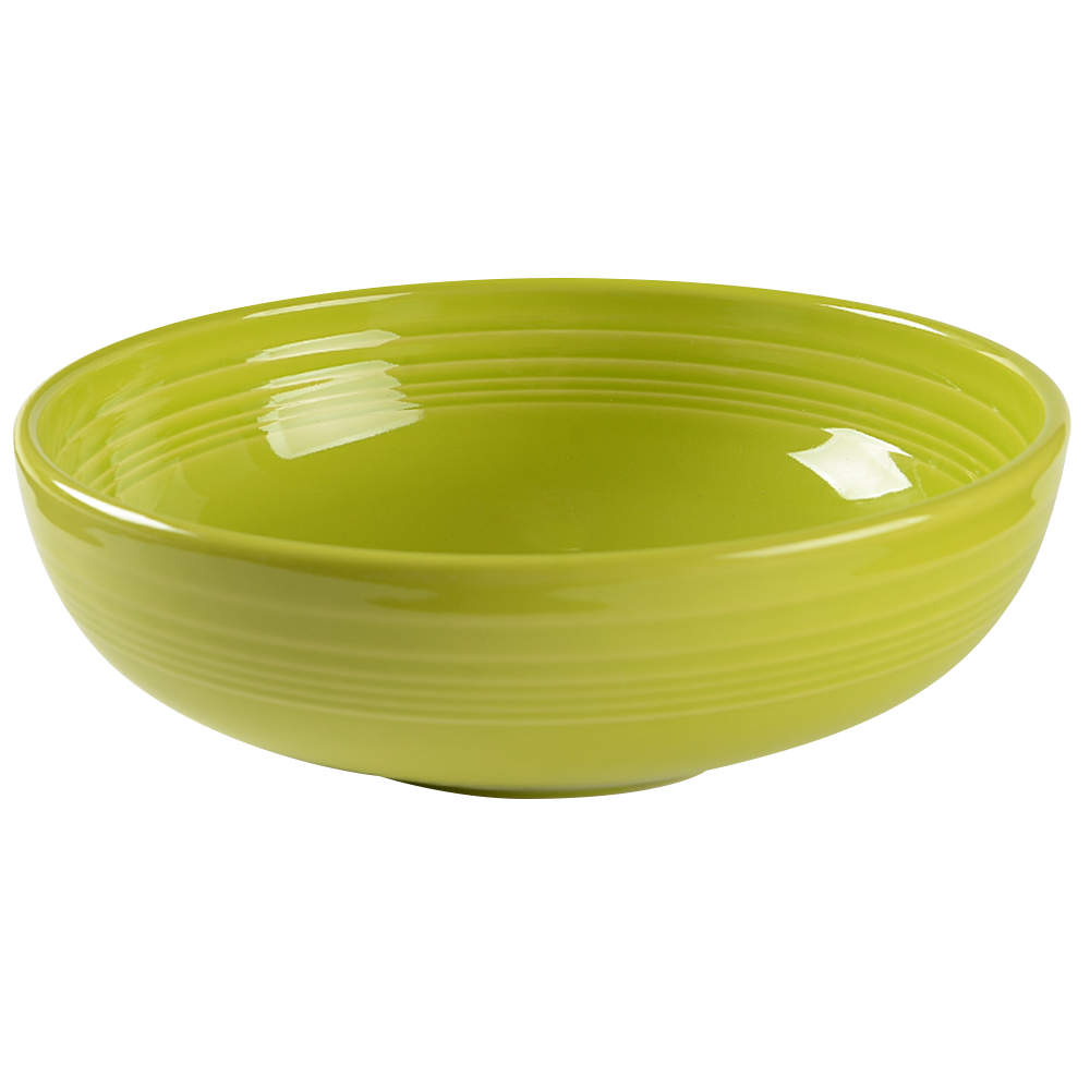 Fiesta Lemongrass (Intro 2009) 9" Bistro Bowl by Homer Laughlin -1
